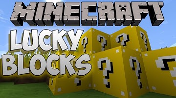 TEST YOUR LUCK! [Minecraft Mod Review - Lucky Blocks Mod]