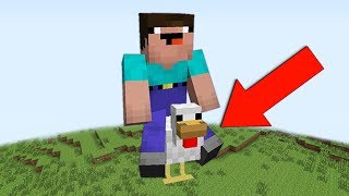 НУБ ЛЕТАЕТ НА КУРИЦЕ В МАЙНКРАФТ ! НУБИК ПРОТИВ ТРОЛЛИНГ ЛОВУШКА И Мини Игры MINECRAFT Мультик