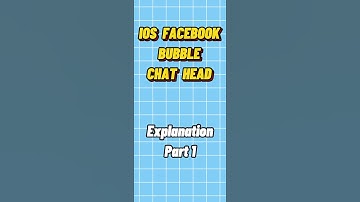 IPHONE MESSENGER CHAT HEADS EXPLANATION | IOS FACEBOOK BUBBLE CHAT HEAD | #Shorts