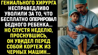 видео: Гениального хирурга несправедливо уволили за то, что бесплатно оперировал бедного ребенка. А позже.. картинка: Гениального хирурга несправедливо уволили за то, что бесплатно оперировал бедного ребенка. А позже..
