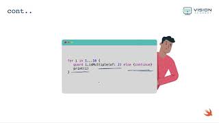 CH4-10-Loops: Guard With Loops | تطوير التطبيقات | لغة سوفت | Swift Programming screenshot 5