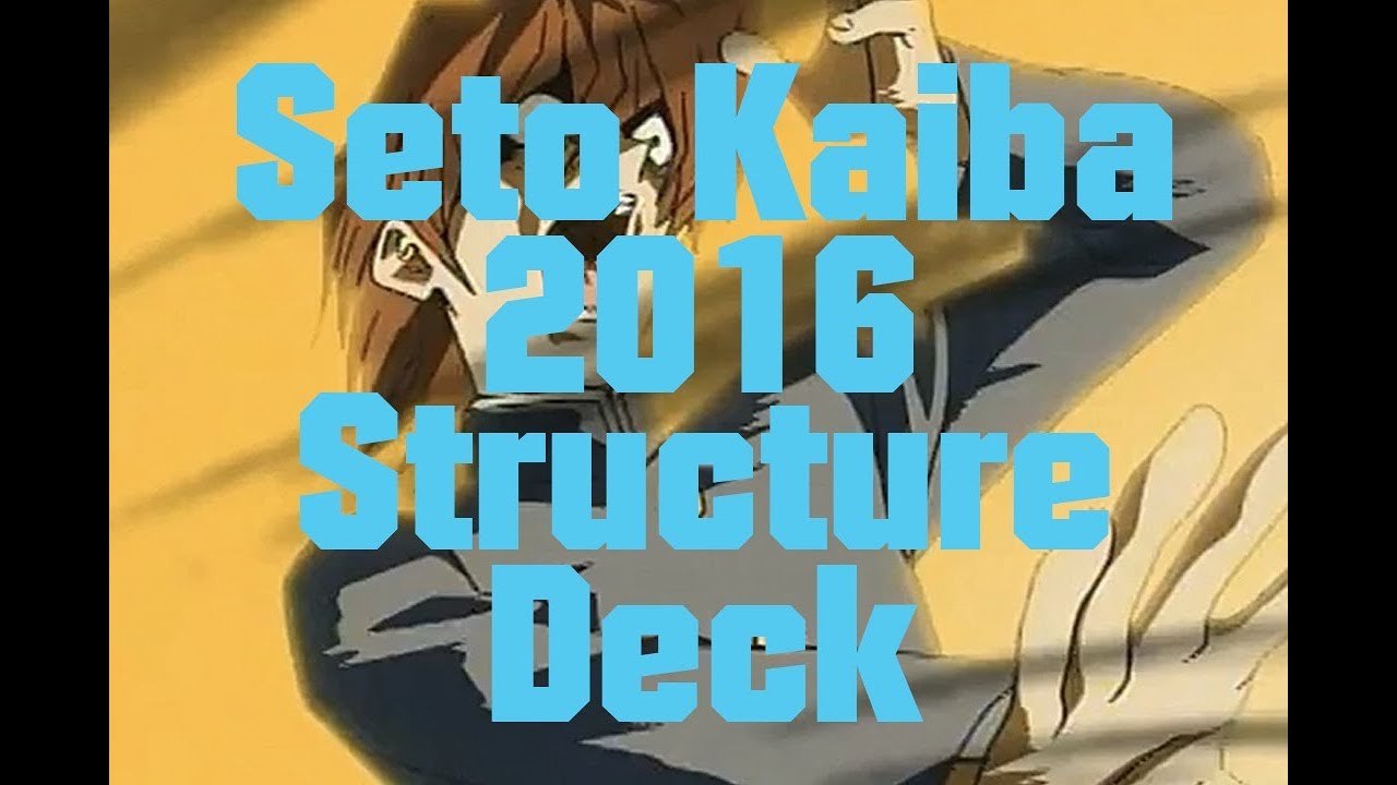 Yu-Gi-Oh! Seto Kaiba 2016 Structure Deck Opening