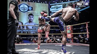 คู่ที่1 ฉกาจ สิงหเดชายิม VS วูคอง อบต.แสนตุ้งยิม|THE CHAMPION MUAY THAI  (02-11-2019)