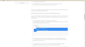 ArcGIS First Map App AndroidStudio 2 0 part2