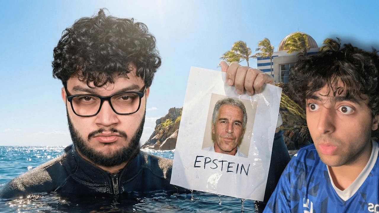 ‏ردة فعل على استكشفت جزيرة ابستين | NotKhalide