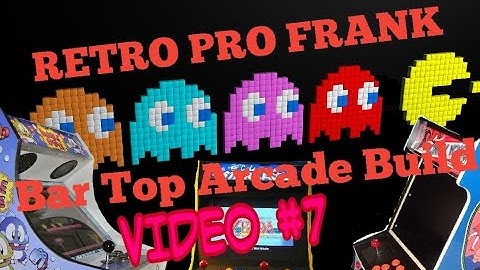 MAME BARTOP ARCADE MACHINE BUILD - PART 7 - COMPUTER INSTALL STEP UP  - RETRO PRO FRANK