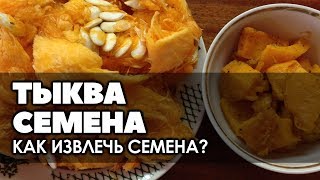 🌿 Как быстро отделить тыквенные семечки от мякоти 🌿 Как быстро отделить тыквенные семечки от мякоти