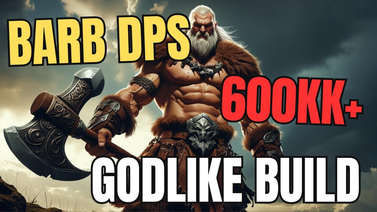 BARB Top DPS! 💥 Ponad 600KK/min – Build jakiego YT nie widział | Diablo Immortal 