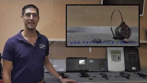 HME ION IQ Drive-Thru Headset (Pairing of Headset to Base station)