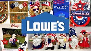 💙❤️🤍LOWE’S PATRIOTIC DECOR SHOP WITH ME 2026