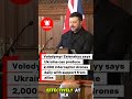 Volodymyr Zelenskyy says Ukraine can produce 2,000 interceptor drones daily with support from allies