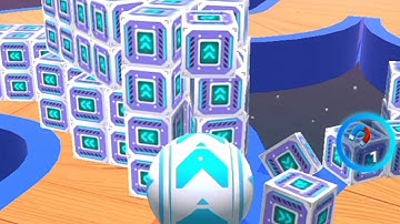 Sky Rolling Ball 3D Gameplay New Update Level 49