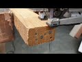 MPS 3156-F, Hartholz, Holz mit Nägeln, dickes Material, gerader Schnitt, extra Lang