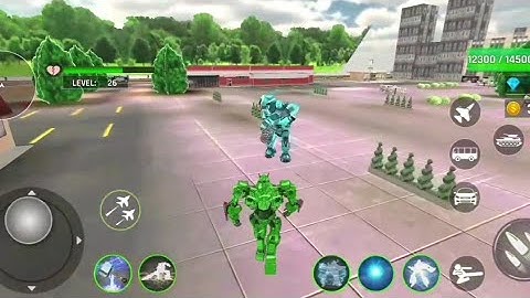 Army Bus Robot Car Transformer Games || Level 27 - Android Gameplay