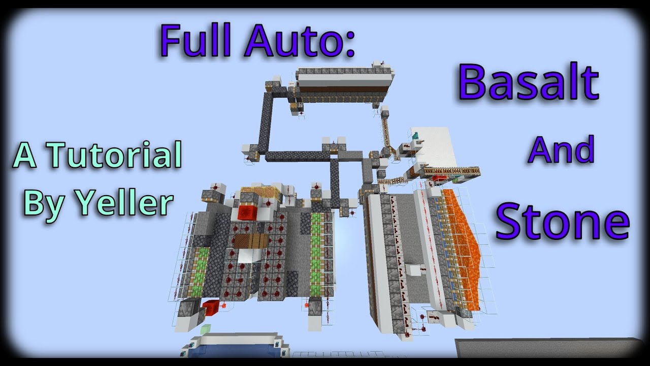 Stone and Basalt Gen + Piston Snake Tutorial