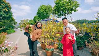 SAPA TV | TRỞ VỀ NHÀ TẤT BẬT CHUẨN BỊ ĐÓN TẾT  ĐƯA BÉ HẢI NHI ĐI CHƠI CHỢ HOA