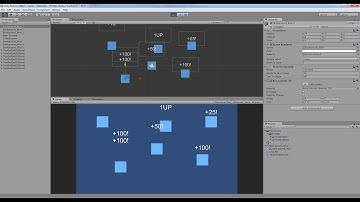 Floating Text Unity2D 4.6+ new UI (Points,Health, Damage etc) Scripts