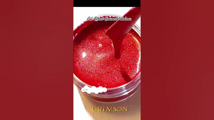 Effekt Gouache shiny&sparkling #artist #glitter #shorts #artsupplies # #handmade #love #onlineshop