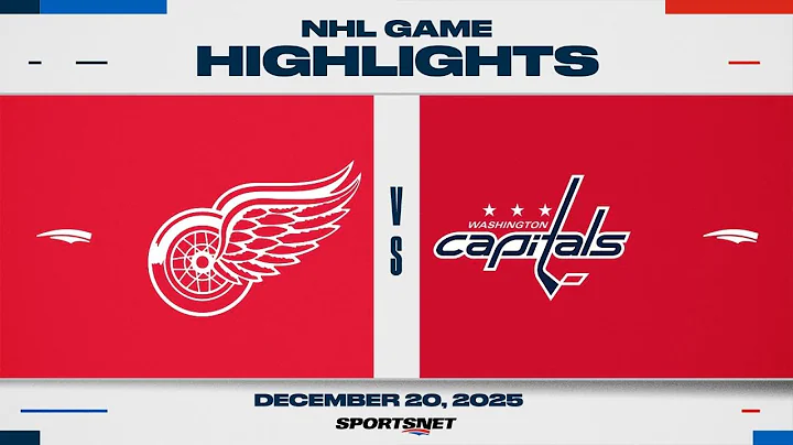 NHL Highlights | Red Wings vs. Capitals - December 20, 2025