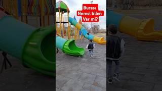 Kocaman Parktaki Kaydırağa Biri Su Dökmüş Iğrençti Şfet