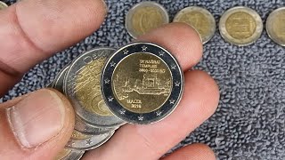 1700€ 2 euro coins, Found & Saved. Collectable coins. Rare!