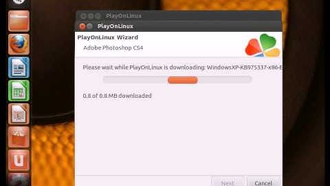 How to Install playonlinux on Ubuntu 12.04 Install Adobe Photoshop CS