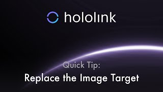 Replace image target