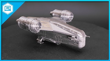 Mandalorian Razor Crest Ship #3Dprinting @adafruit #adafruit