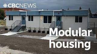 Inside Montreal’s 1st modular units for people waiting for social housing