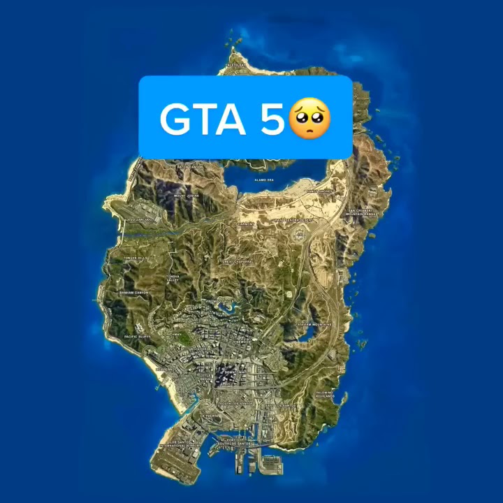 GTA 5 VS GTA 6 #gta5 #vs #gta6 #shorts #map #gta5vsgta6map