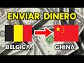 Cómo enviar dinero de Bélgica a China en 2026 | Mejores Apps y Webs