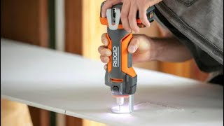 NEW Ridgid Drywall Cut-Out Tool first Look (now In stock at the Depot)