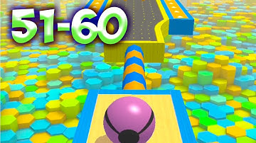 ACTION BALLS - Gameplay Walkthrough Levels 51 to 60