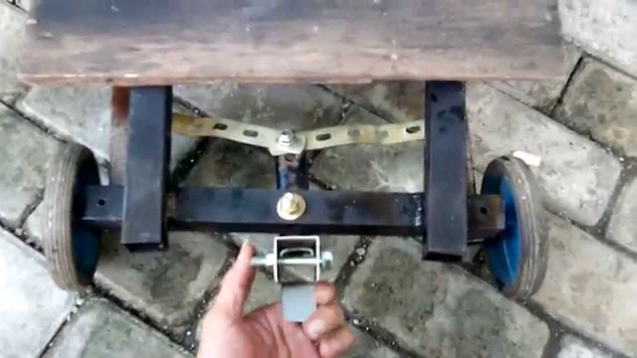 DIY kids wagon - YouTube