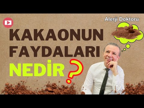 Kakaonun Faydaları Nedir? - Prof. Dr. Ahmet Akçay