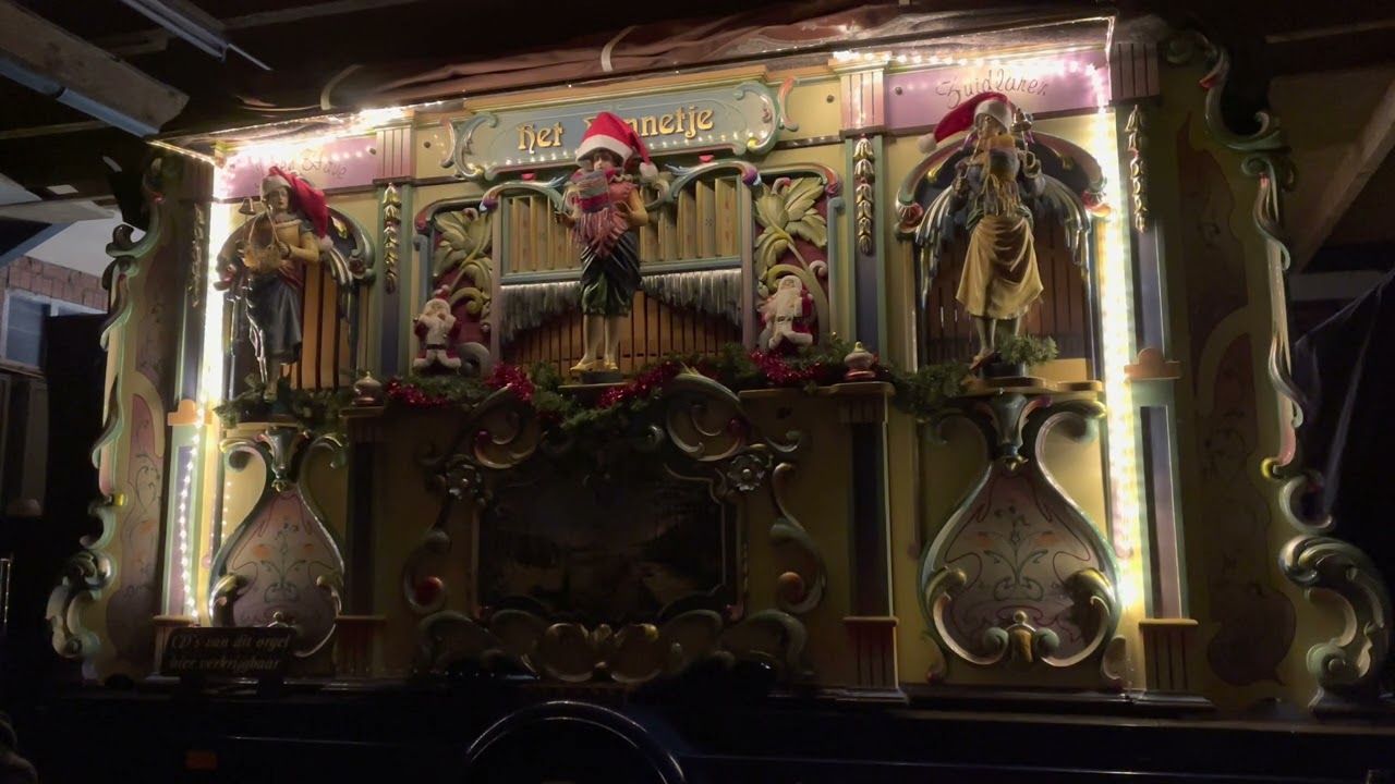Kerst met draaiorgel het Zonnetje deel 1