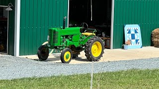 1950 John Deere M Two Cylinder Gas by FarmTechFlowers 3,600 views 5 months ago 4 minutes, 52 seconds