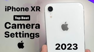 iPhone XR - Top Best important Camera Settings (2023) - High Quality Settings