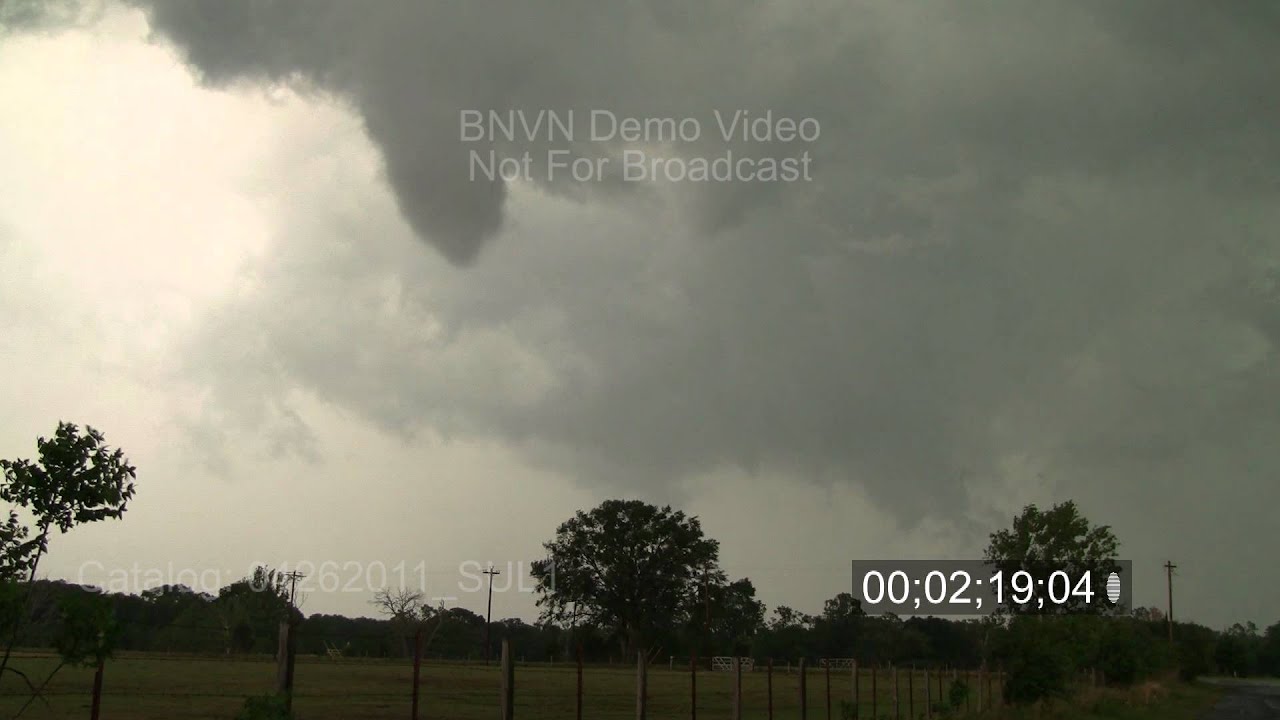 4/26/2011 Eustace, TX Tornado stock footage catalog