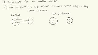 Basic Math for AI - 4 Inverse Functions