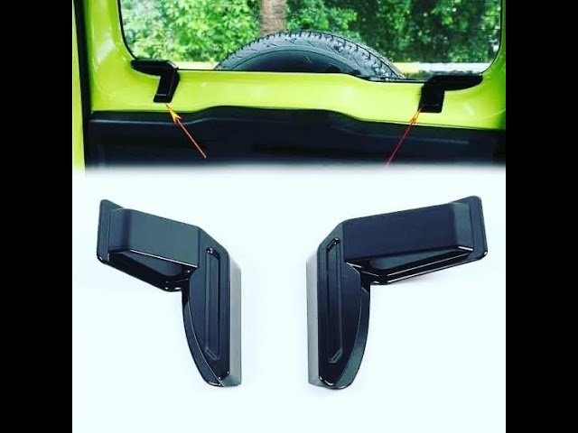 Shop Generic New Hot 2PCS Black ABS Rear Windshield Heating Wire Protection  Cover For Suzuki Jimny Sierra JB64 JB74 Demister Cover Online