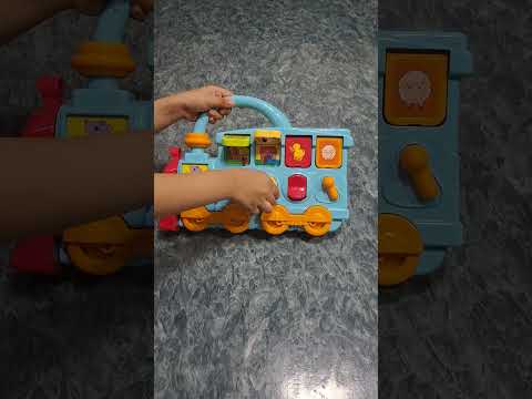 TRENDING POP UP TRAIN LOCOMOTIVE | ASMR #popup #trending #toys #cute #asmrsounds #shorts #satisfying