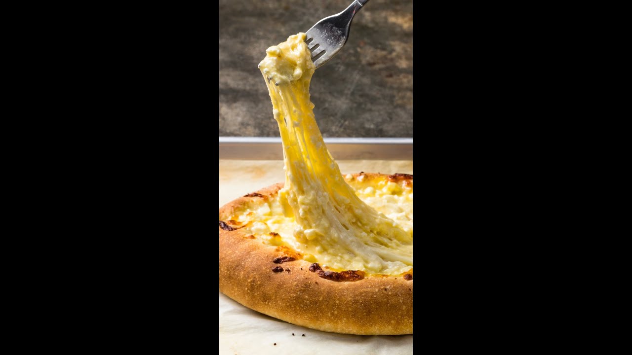 How To Make Adjaruli Khachapuri #Shorts | America