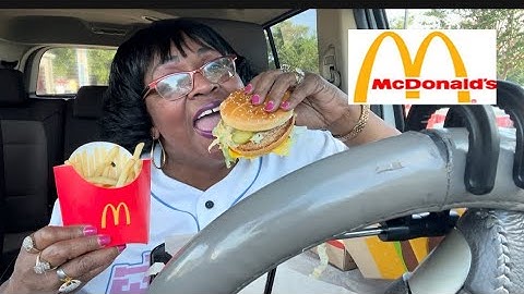 I Had Macdonald’s Today! Big Mac Burger