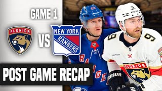 Ranger Fan Reaction Round 3 Game 1┃FLA-3 NYR-0! THE RANGERS LAY AN EGG AT HOME!