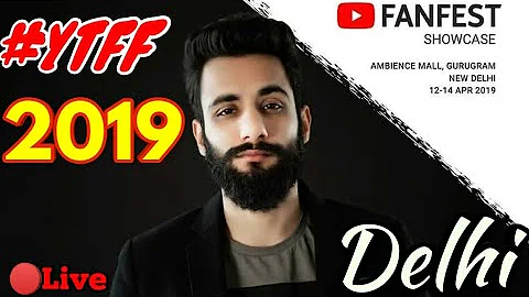 Aarij mirza live Show performance in youtube fanfest 2019 in delhi