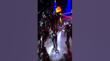 Bands as robots Kiss #ai #robot #shorts