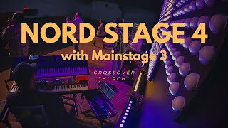 My Piano Rig Rundown at Crossover Church // Nord Stage 4 + Keyscape &amp; Omnisphere //