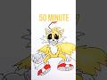 Drawing Tails 10Secs,30Secs,1〜50Mins,1Hrs #shorts #drawing #anime #sonic #tails