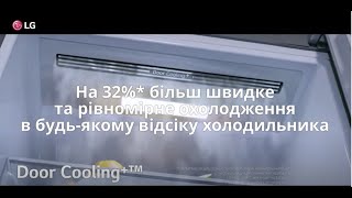 Холодильники Lg З Технологією Doorcooling